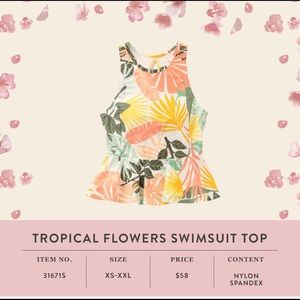 NWT Matilda Jane Swim Top